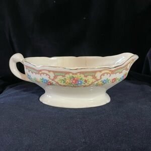 Floral Patterned Gravy Boat